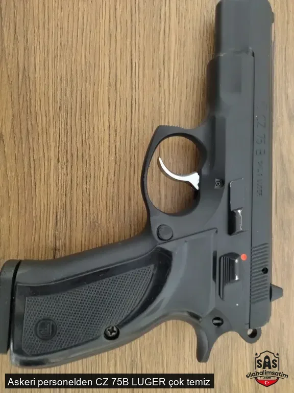 Askeri personelden CZ 75B LUGER çok temiz - 5