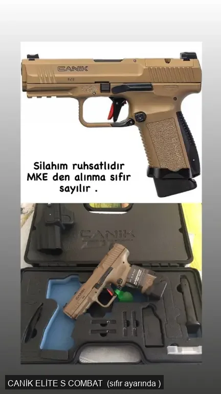 CANİK ELİTE S COMBAT  (sıfır ayarında ) - 2