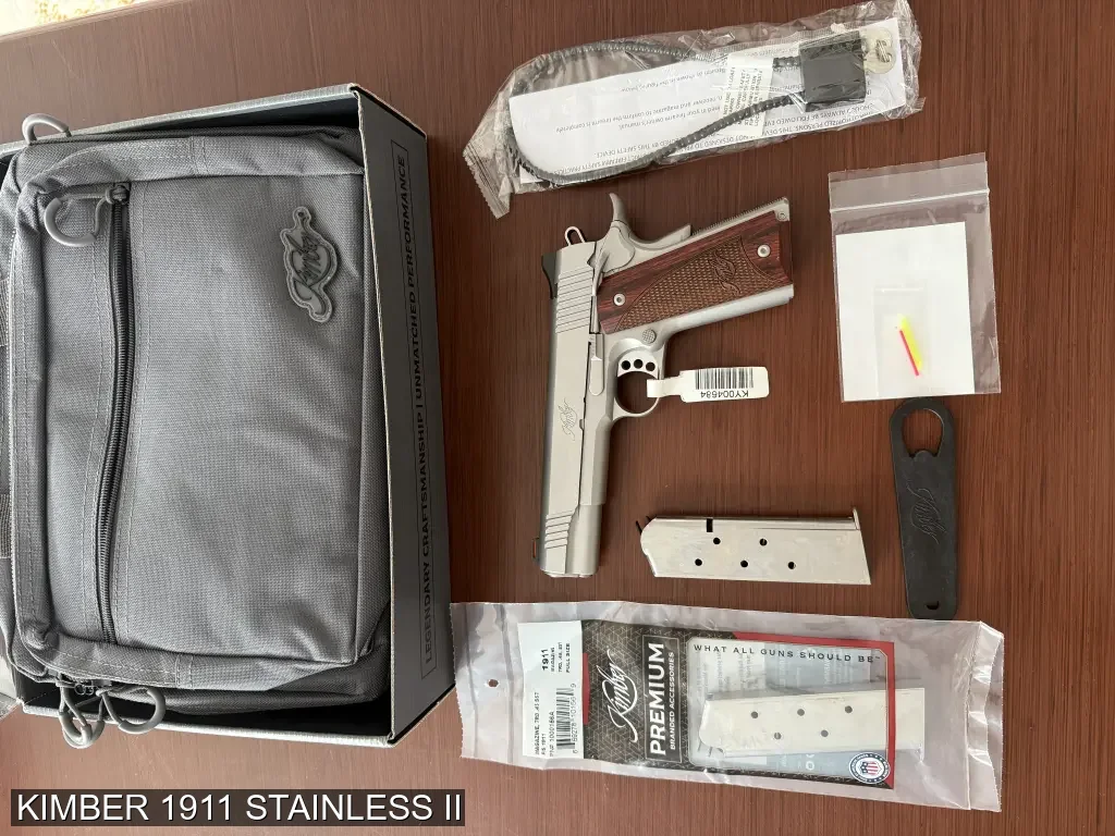 KIMBER 1911 STAINLESS II - 2