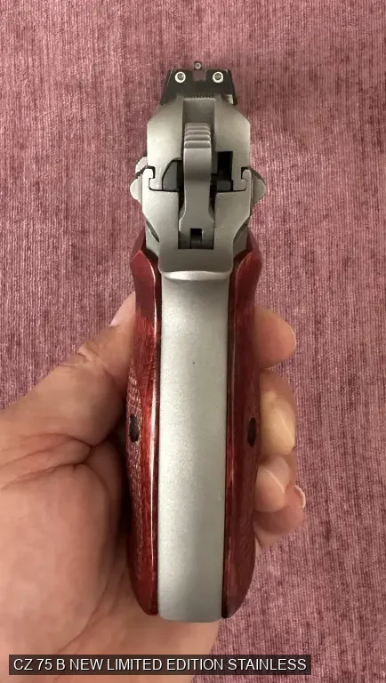 CZ 75 B NEW LIMITED EDITION STAINLESS - 3