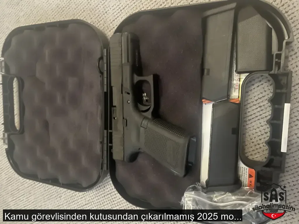 Kamu görevlisinden kutusundan çıkarılmamış 2025 model GLOCK G19 GEN5