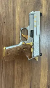 amirkan yapımı p229 özel altın gravür işlemeli