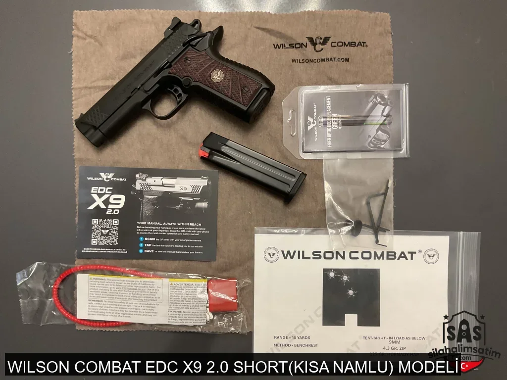 WILSON COMBAT EDC X9 2.0 SHORT(KISA NAMLU) MODELİ - 1