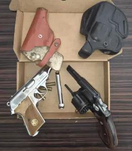 Emekli Başkomiserden SW Smiht Wesson 38 cal + 7,65 Kırıkkale tabanca 