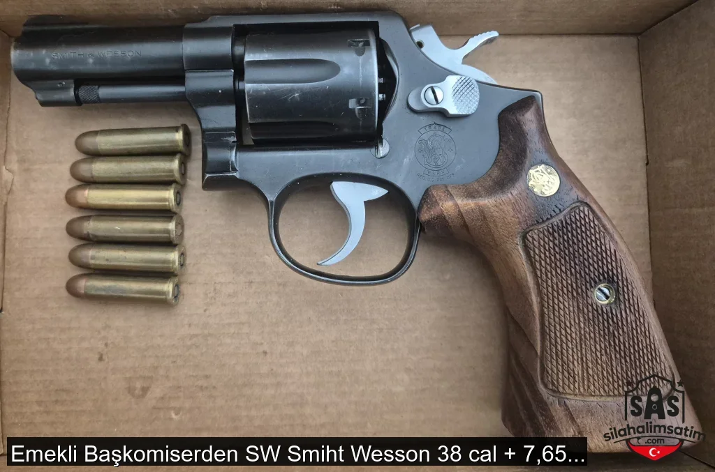 Emekli Başkomiserden SW Smiht Wesson 38 cal + 7,65 Kırıkkale tabanca  - 3