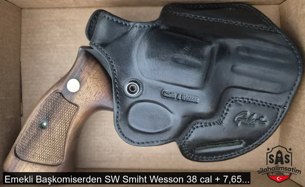 Emekli Başkomiserden SW Smiht Wesson 38 cal + 7,65 Kırıkkale tabanca  - 5