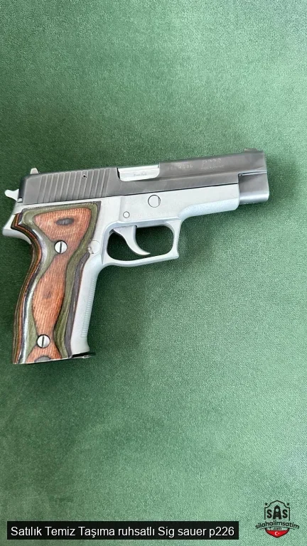 Satılık Temiz Taşıma ruhsatlı Sig sauer p226 - 8