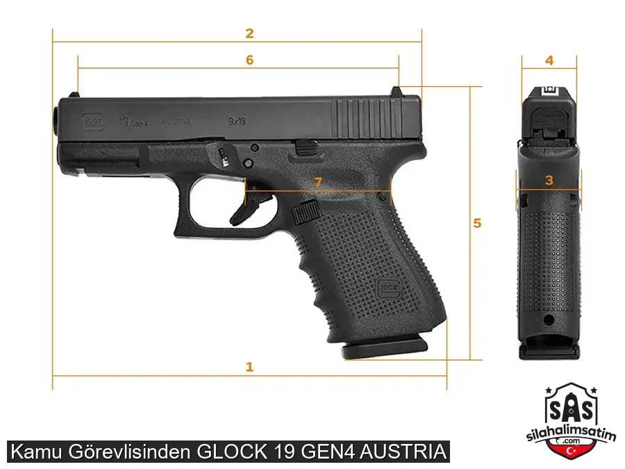 Kamu Görevlisinden GLOCK 19 GEN4 AUSTRIA - 2