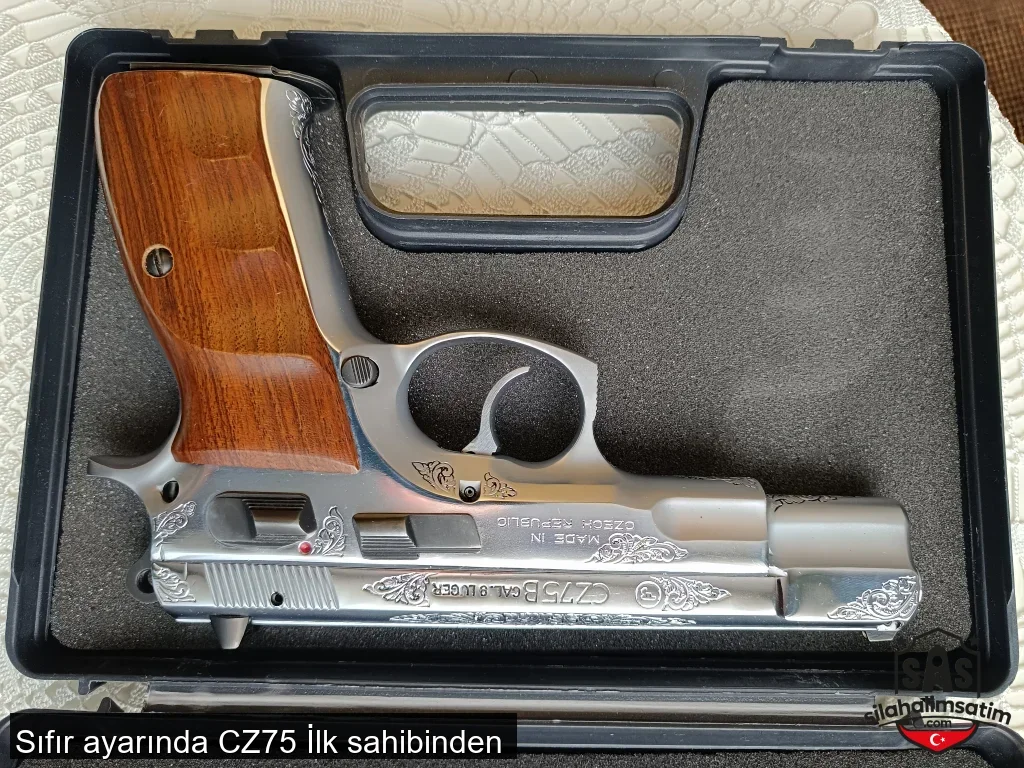 Sıfır ayarında CZ75 İlk sahibinden  - 2