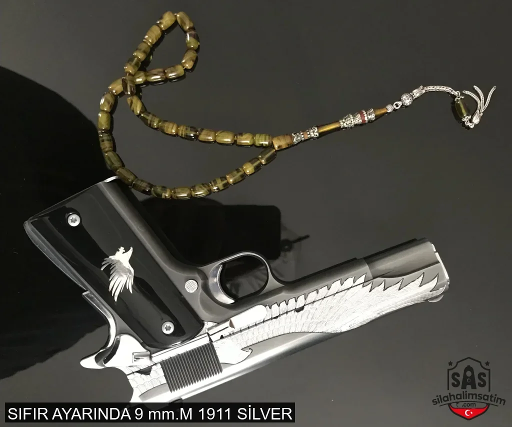 SIFIR AYARINDA 9 mm.M 1911 TİSAŞ SİLVER - 2