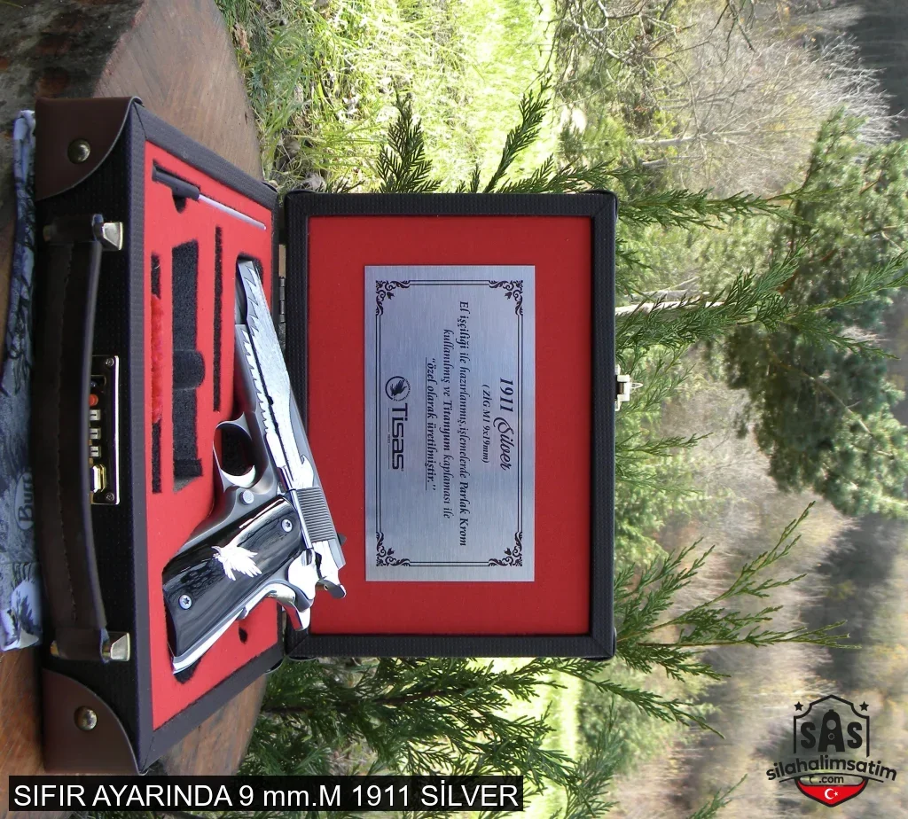 SIFIR AYARINDA 9 mm.M 1911 TİSAŞ SİLVER - 3