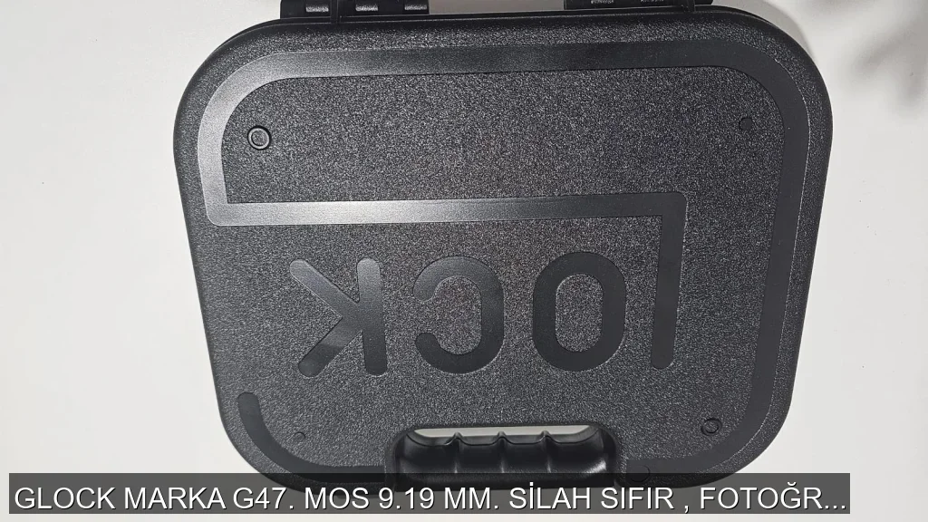 GLOCK MARKA G47. MOS 9.19 MM. SİLAH SIFIR , FOTOĞRAF ÇEKMEK İÇİN  ÇANTAYI AÇTIM .HİÇ KULLANILMADI. - 6