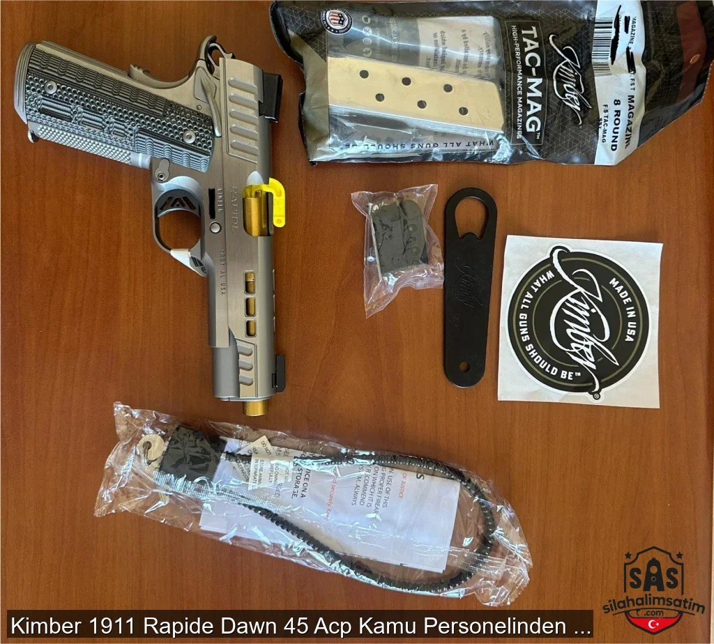 Kimber 1911 Rapide Dawn 45 Acp Kamu Personelinden Sıfır - 1