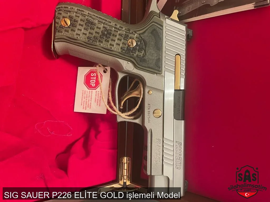 SIG SAUER P226 ELİTE GOLD işlemeli Model - 1