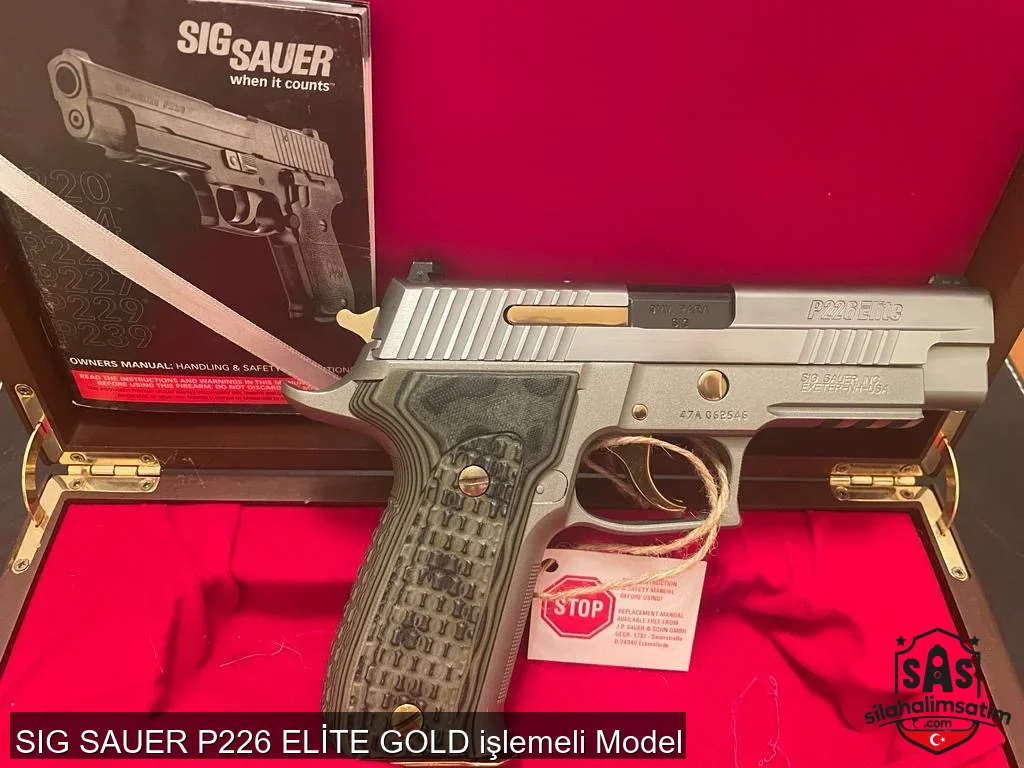 SIG SAUER P226 ELİTE GOLD işlemeli Model - 2