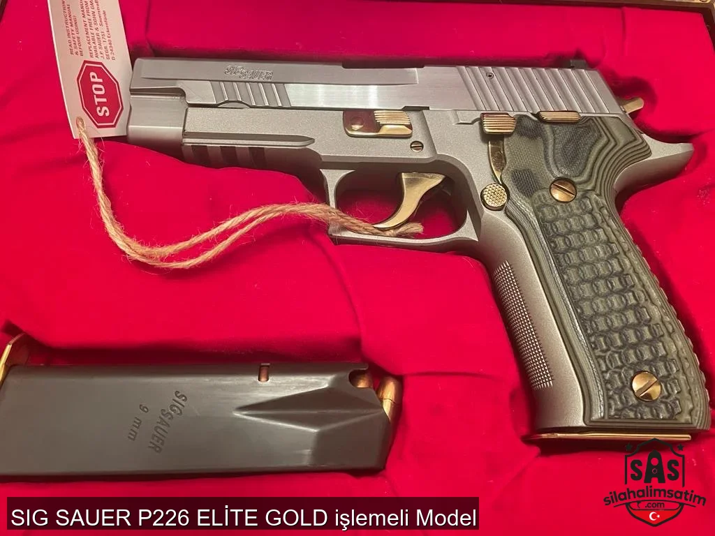 SIG SAUER P226 ELİTE GOLD işlemeli Model - 3