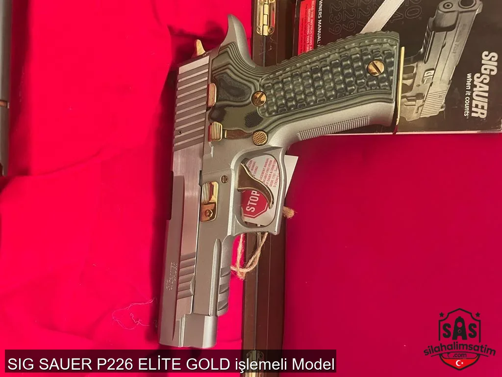 SIG SAUER P226 ELİTE GOLD işlemeli Model - 5