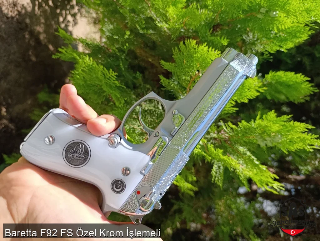 Baretta F92 FS Özel Krom İşlemeli - 1