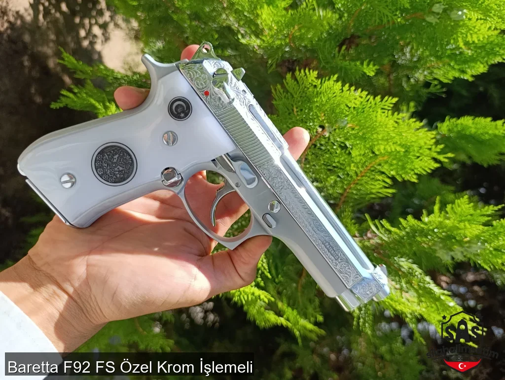 Baretta F92 FS Özel Krom İşlemeli - 2