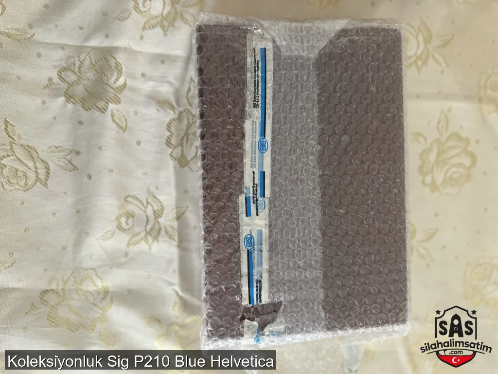 Koleksi̇yonluk Sig P210 Blue Helvetica - 2