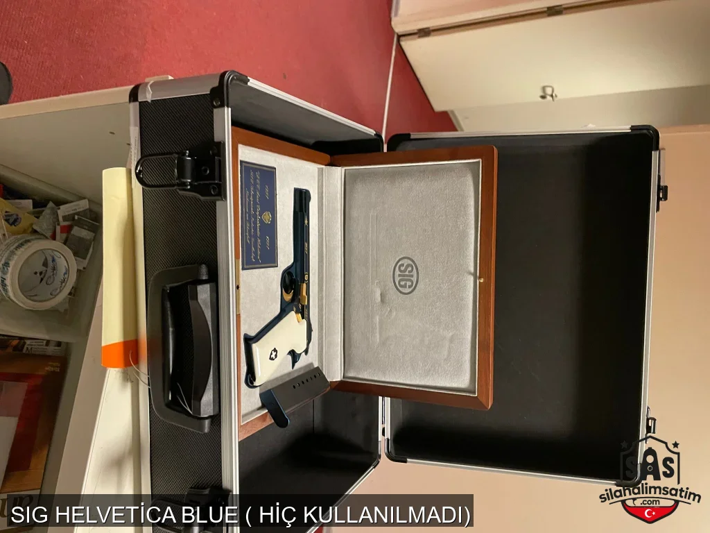 SIG HELVETİCA BLUE ( HİÇ KULLANILMADI) - 3