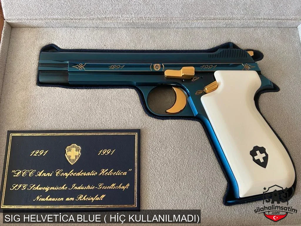 SIG HELVETİCA BLUE ( HİÇ KULLANILMADI) - 5