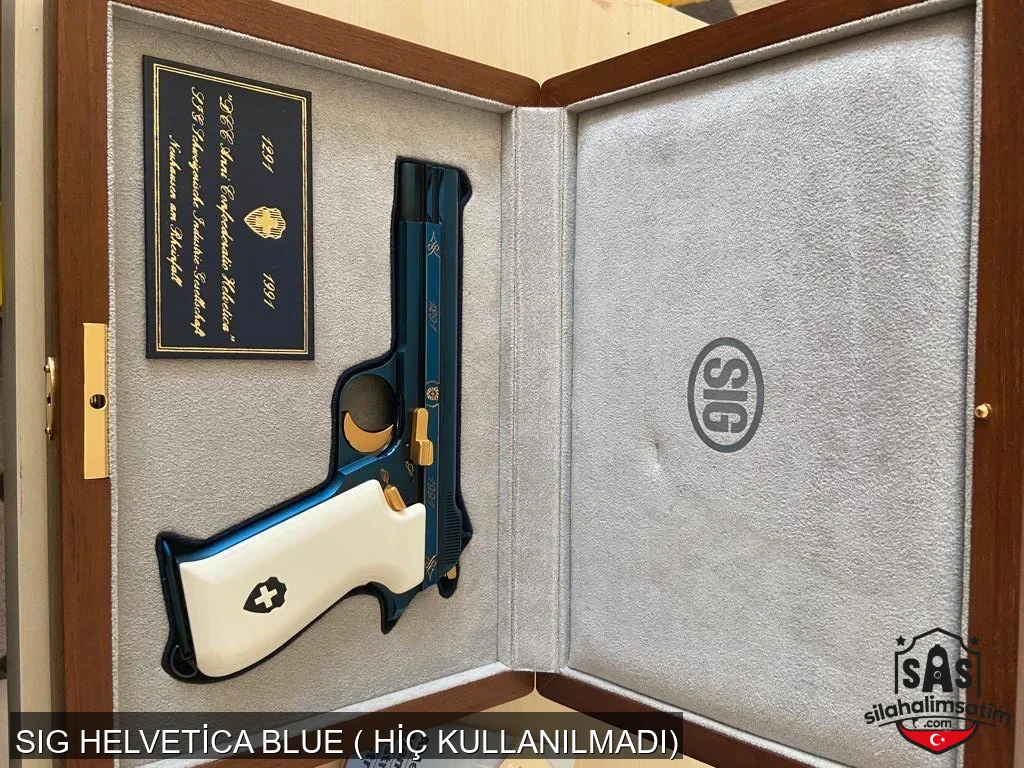 SIG HELVETİCA BLUE ( HİÇ KULLANILMADI) - 6