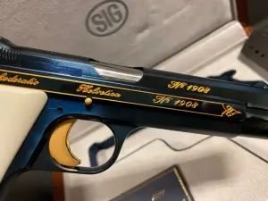 SIG HELVETİCA BLUE ( HİÇ KULLANILMADI)