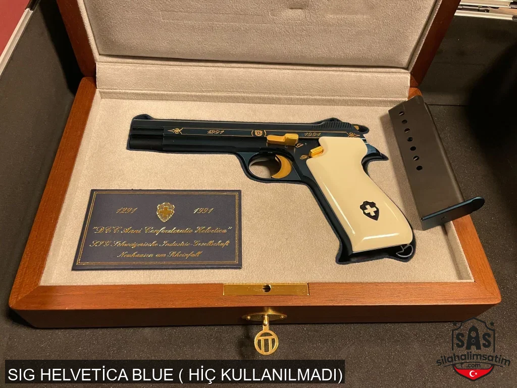 SIG HELVETİCA BLUE ( HİÇ KULLANILMADI) - 2