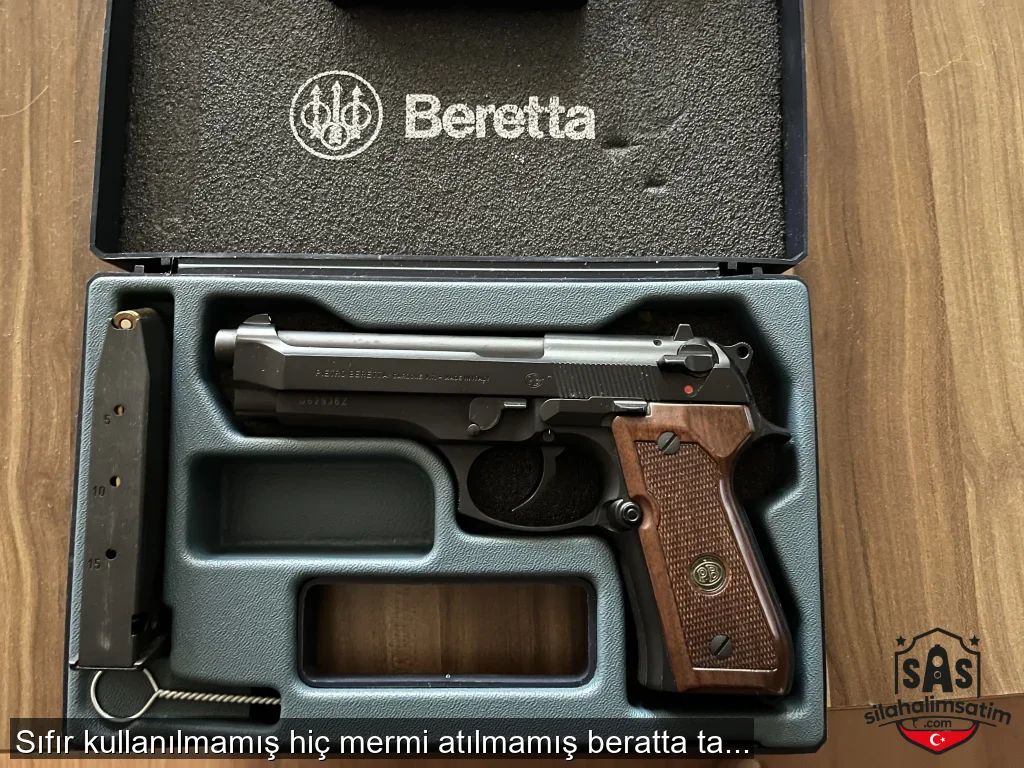 Sıfır kullanılmamış hiç mermi atılmamış beratta tam otomatik - 4