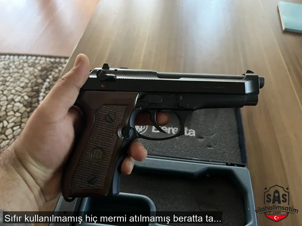 Sıfır kullanılmamış hiç mermi atılmamış beratta tam otomatik - 5