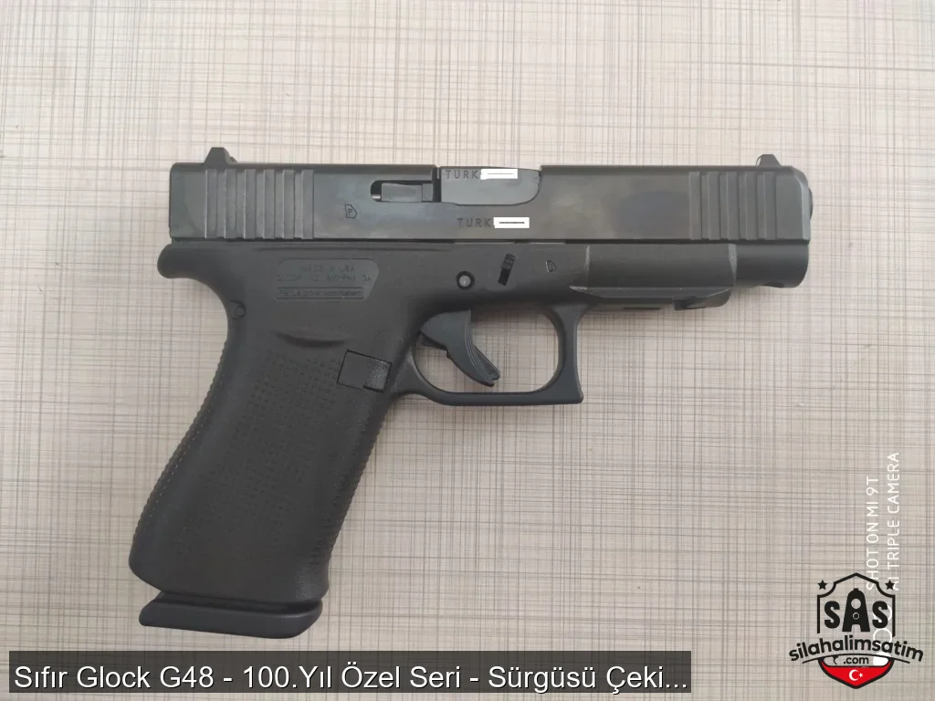 Sıfır Glock G48 - 100.Yıl Özel Seri - Sürgüsü Çekilmemiş - Kolleksiyonluk! - 3