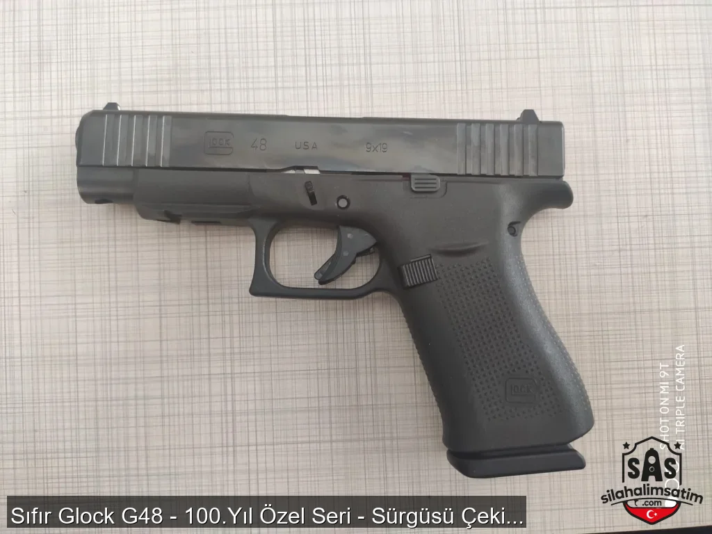 Sıfır Glock G48 - 100.Yıl Özel Seri - Sürgüsü Çekilmemiş - Kolleksiyonluk! - 4