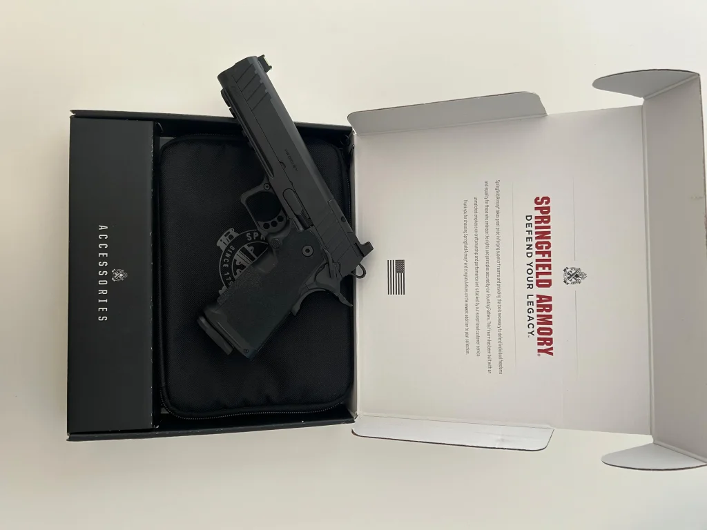 Spring field armory Prodigy modeli. 5 inch namlu 9x19. 17+1