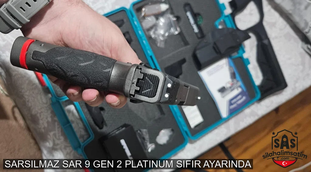 SARSILMAZ SAR 9 GEN 2 PLATINUM SIFIR AYARINDA - 6