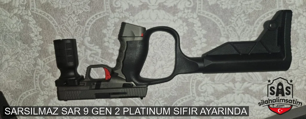 SARSILMAZ SAR 9 GEN 2 PLATINUM SIFIR AYARINDA - 9