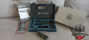 SIFIR BERETTA FS92 KUTUSU VE 2 EL 13+1 ŞARJÖR