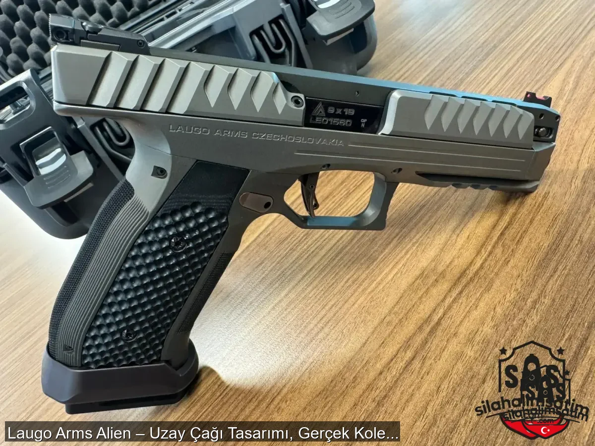 Laugo Arms Alien – Uzay Çağı Tasarımı, Gerçek Koleksiyon Parçası!  (Orijinal ABD İthal) - 1