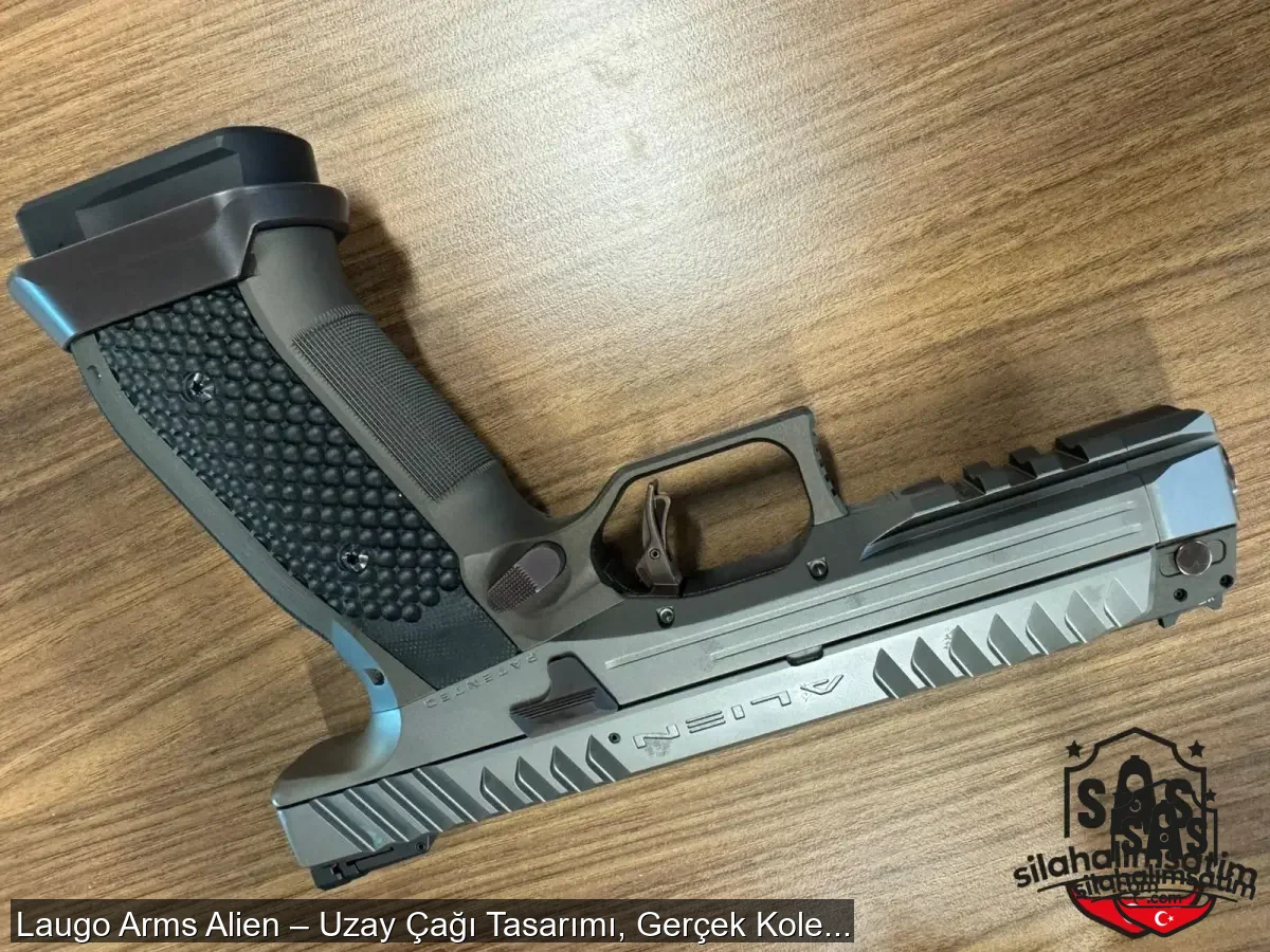 Laugo Arms Alien – Uzay Çağı Tasarımı, Gerçek Koleksiyon Parçası!  (Orijinal ABD İthal) - 2