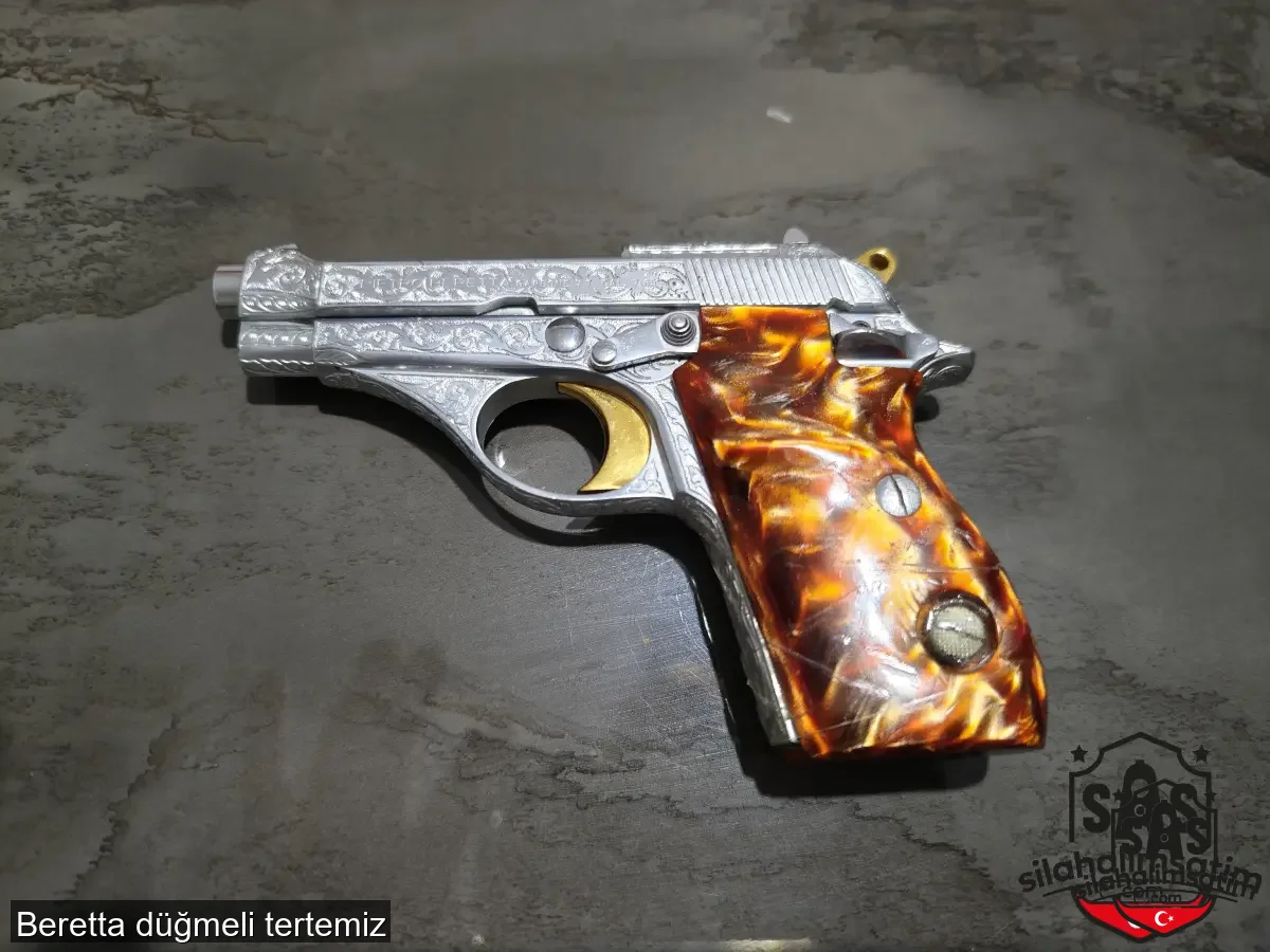 Beretta düğmeli tertemiz