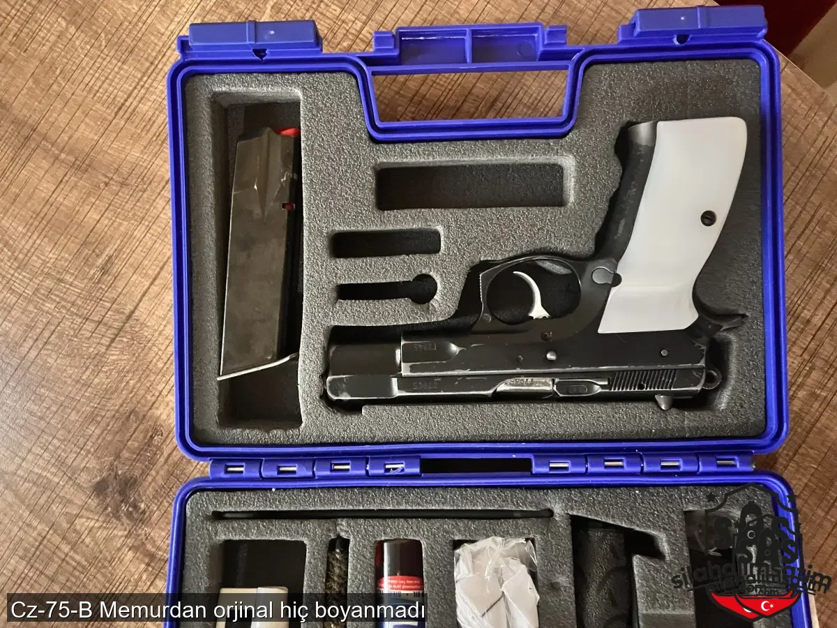 Cz-75-B Memurdan orjinal hiç boyanmadı - 2
