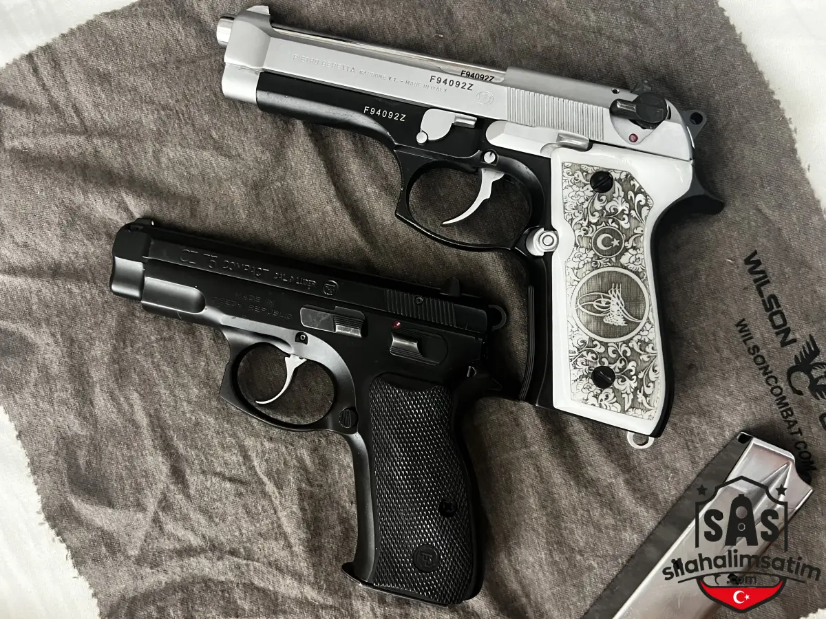 CZ 75 COMPACT LUGER Kamu Görevlisinden Temiz - 6