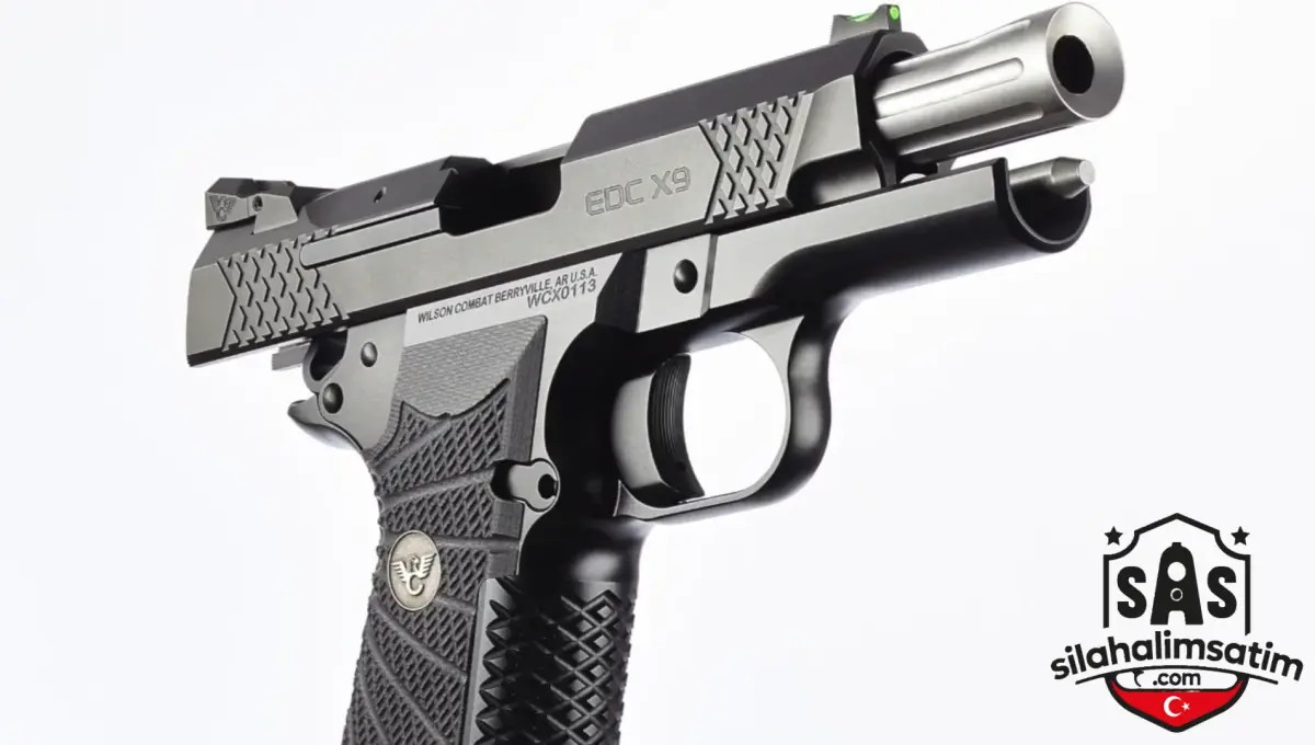 🔥  Kamu görevlisinden hiç kullanılmamış Wilson Combat EDC X9 | 9mm Kompakt Model 🔥 - 2