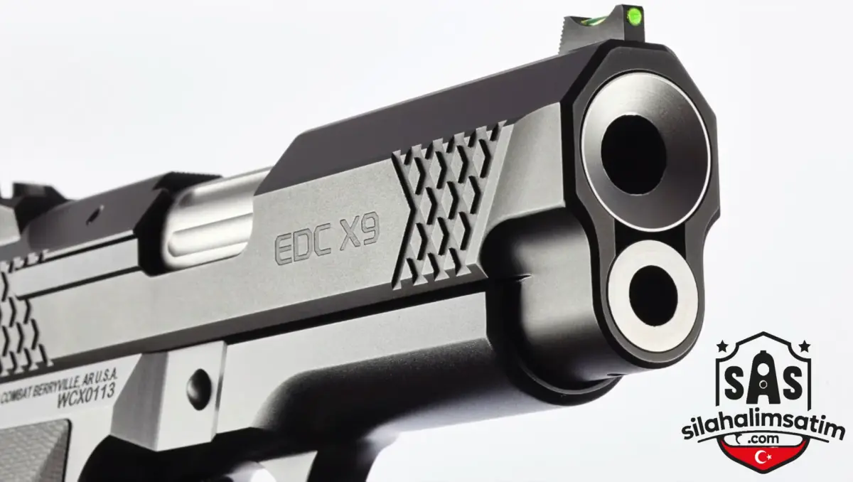 🔥  Kamu görevlisinden hiç kullanılmamış Wilson Combat EDC X9 | 9mm Kompakt Model 🔥 - 4