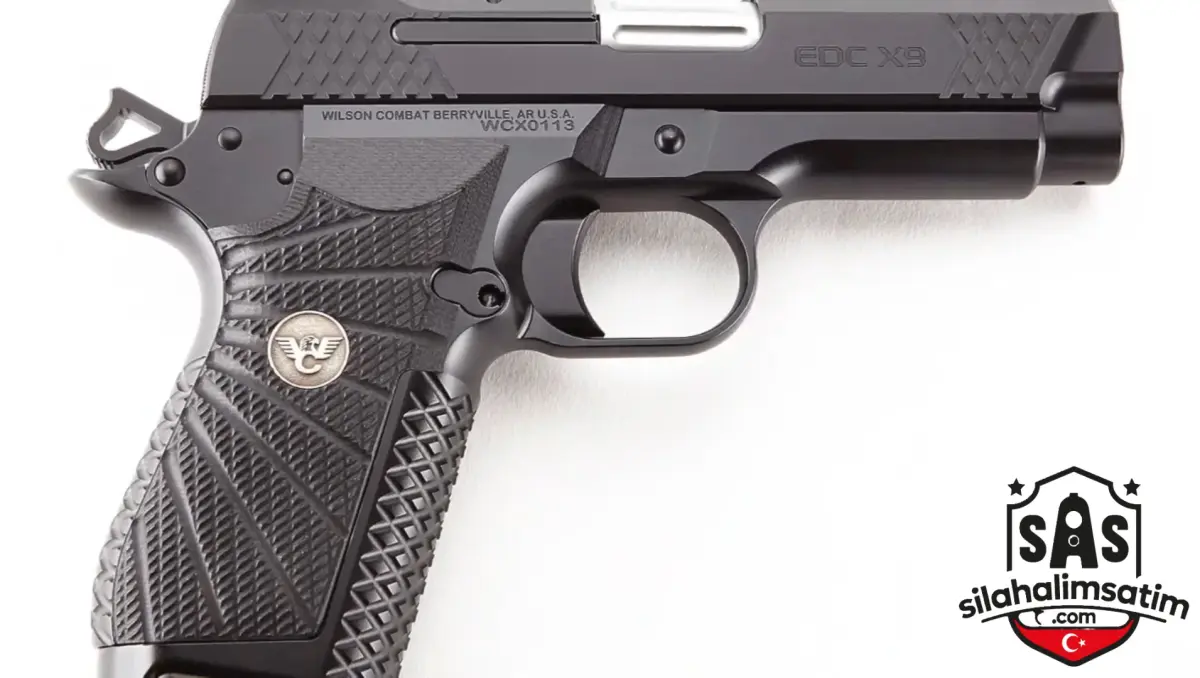 🔥  Kamu görevlisinden hiç kullanılmamış Wilson Combat EDC X9 | 9mm Kompakt Model 🔥 - 7
