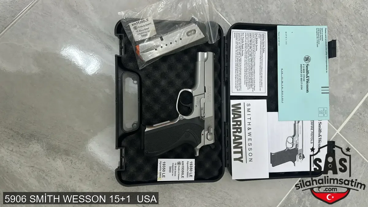 5906 SMİTH WESSON 15+1  USA - 2