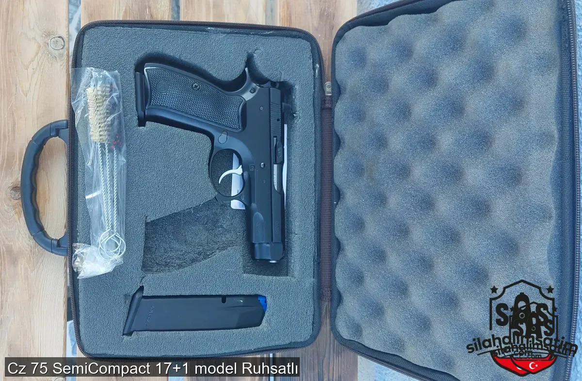 Cz 75 SemiCompact 17+1 model Ruhsatlı