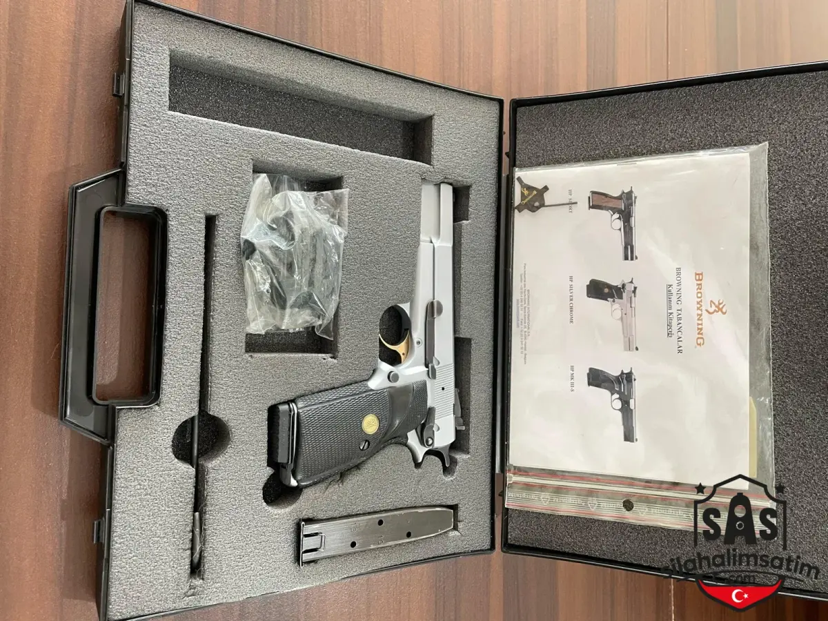 Yargı Mensubunun Koleksiyonundan Browning Silver Crome - 7