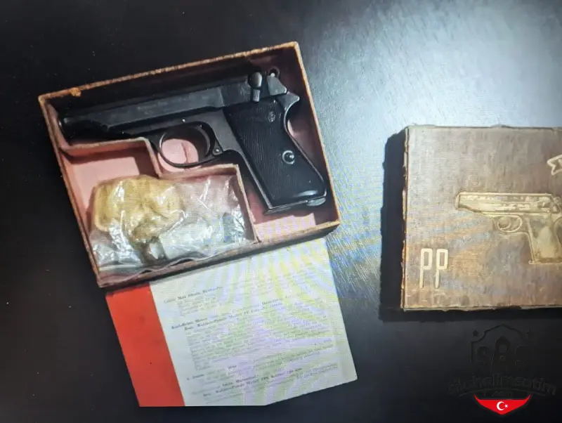 Antika koleksiyonluk benzersiz 1936 yapımı  walther pp