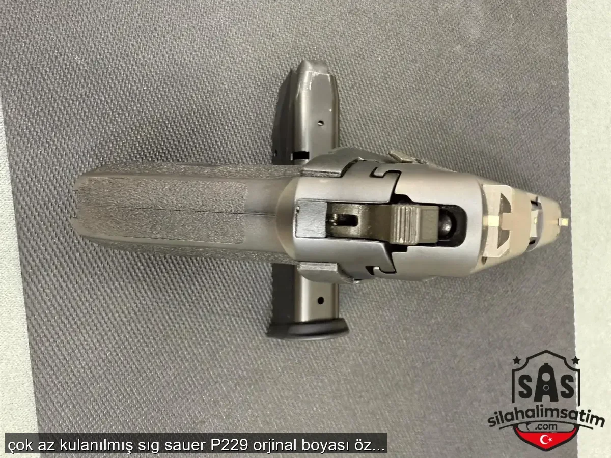 çok az kulanılmış sıg sauer P229 orjinal boyası özel kilitli kutu ve yedek şarjörü mevcut lütfen evrakları hazır olanlar arasın - 3